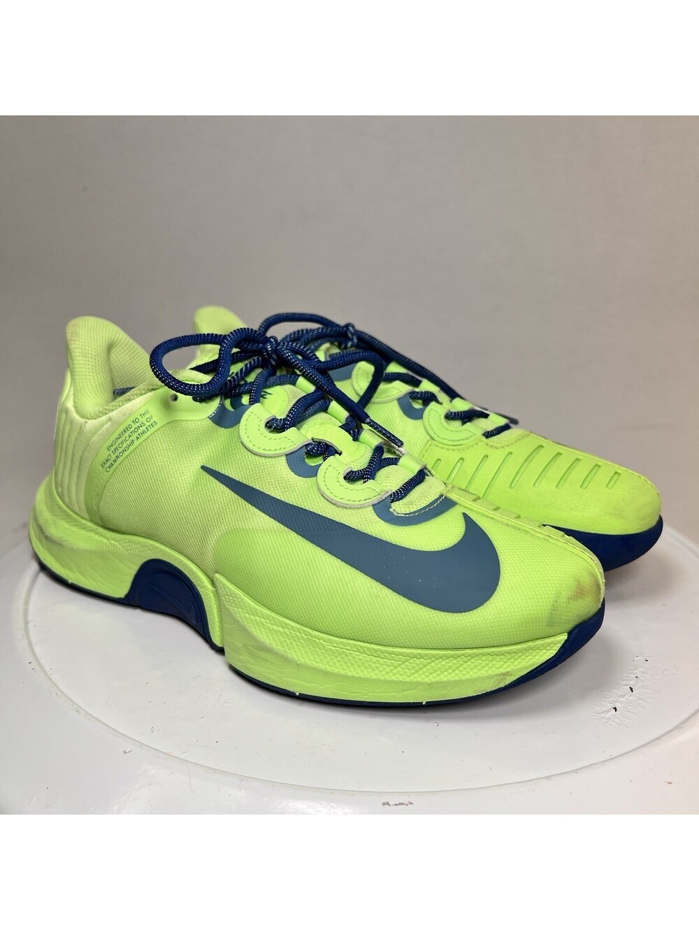 Nike Court Air Zoom GP Turbo Green Running Tennis Shoes Sneakers Womens Size 8